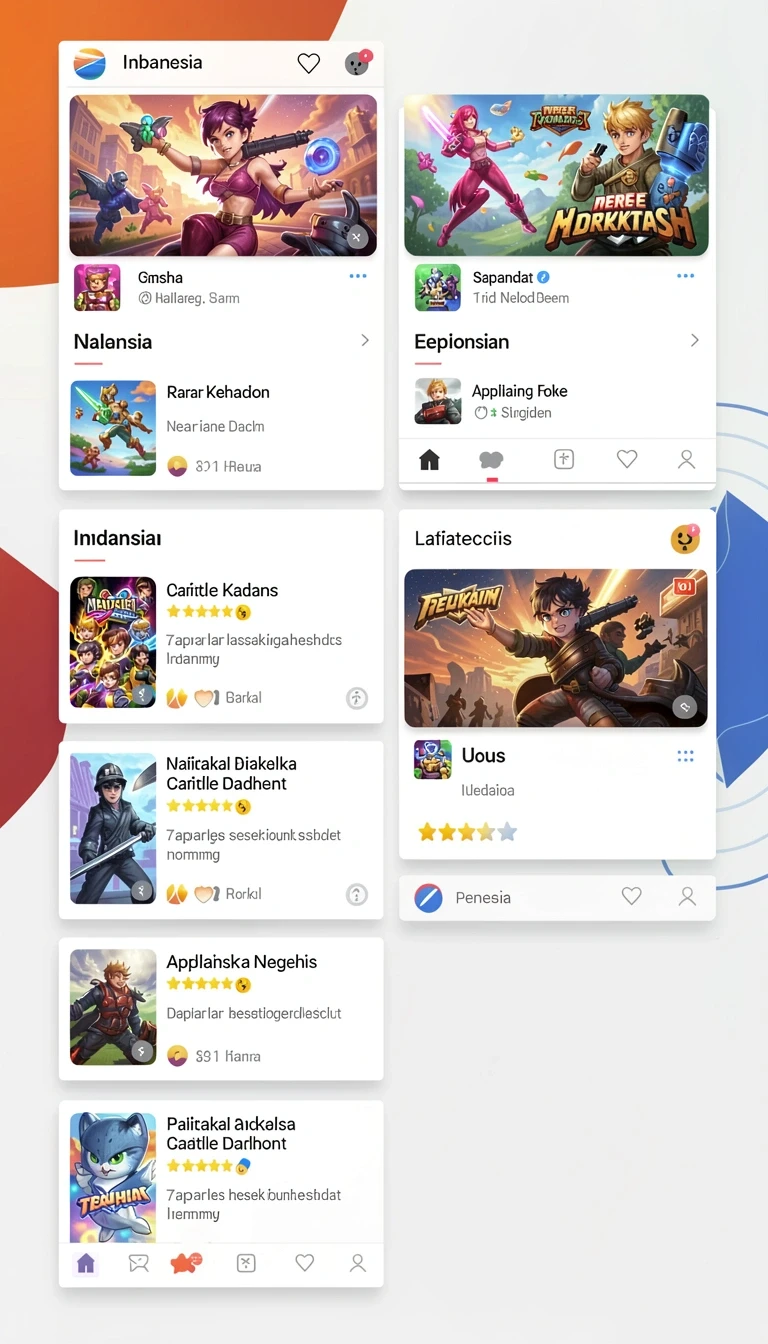 Beragam pilihan permainan menarik dalam aplikasi 77singa APK Terbaru 2026 untuk Semua Perangkat.