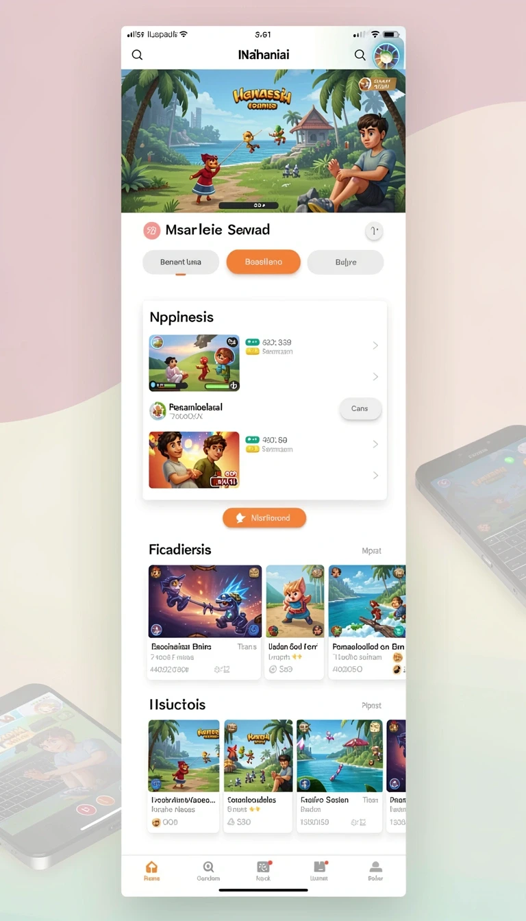 Beragam pilihan permainan menarik dalam aplikasi Download yono777 APK untuk Android.