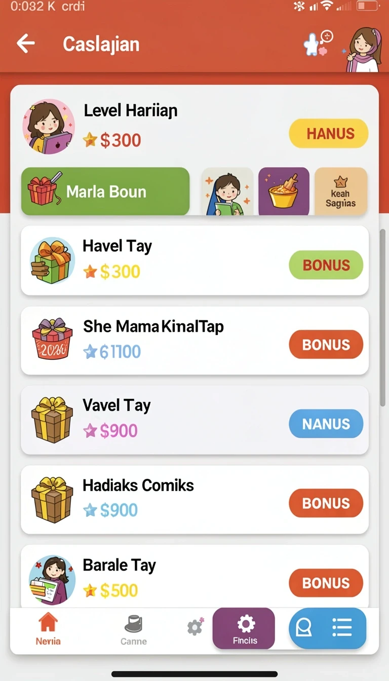 Beragam pilihan permainan menarik dalam aplikasi Download v988 APK Terbaru Full Version.